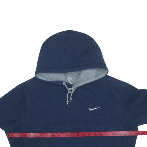 Nike Men's Blue Pullover Hoodie M Classic Athletic Fleece