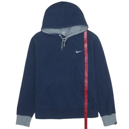 Nike Men's Blue Pullover Hoodie M Classic Athletic Fleece