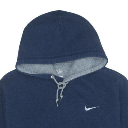 Nike Men's Blue Pullover Hoodie M Classic Athletic Fleece