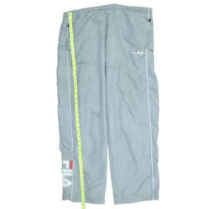 FILA Men’s Grey 2XL Jogger Trousers with Logo Detailing