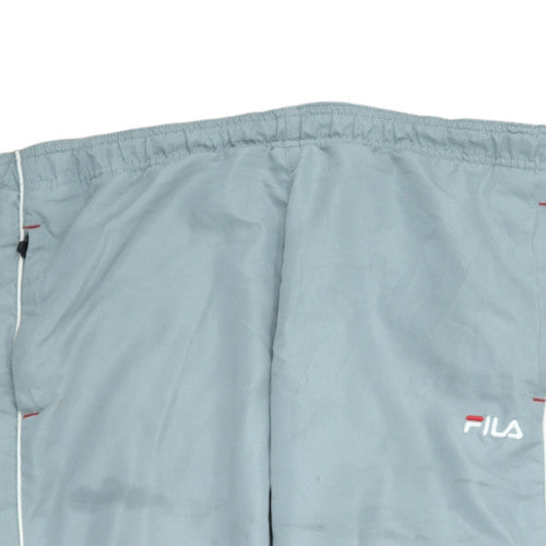 FILA Men’s Grey 2XL Jogger Trousers with Logo Detailing