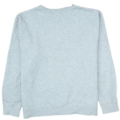 Nike Mens Grey Crew Neck Fleece Sweatshirt L Regular Fit