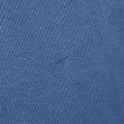 Nike Women's Blue Pullover Hoodie L Swoosh Logo Cotton Blend