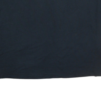 Nike Men's Black Long Sleeve Crew Neck Cotton T-Shirt Small