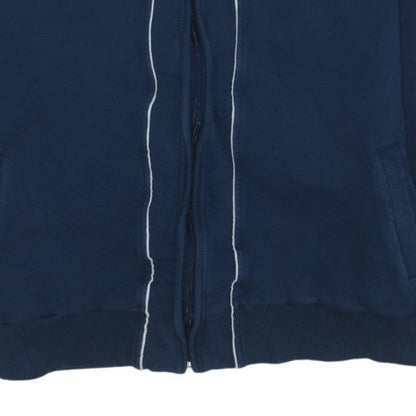 Puma Men’s Blue Full Zip Hoodie M Preston North End Football Sportswear