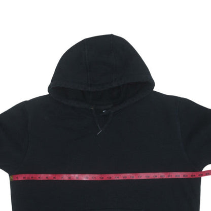 Carhartt Mens Black Pullover Hoodie L Loose Fit Fleece Sweatshirt