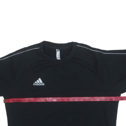 Adidas Men's Black Pullover Sweatshirt Size M Crew Neck