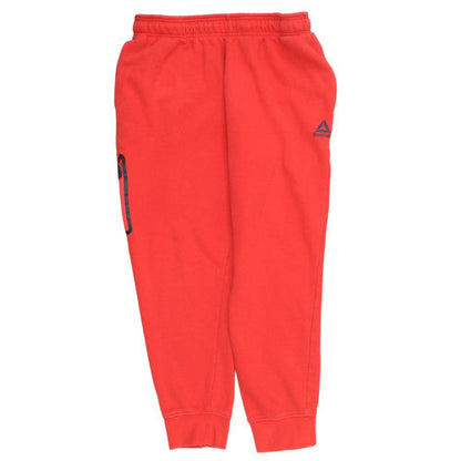 Reebok Men's Red Jogger Sweatpants Fleece L Sportswear