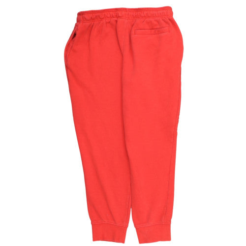 Reebok Men's Red Jogger Sweatpants Fleece L Sportswear