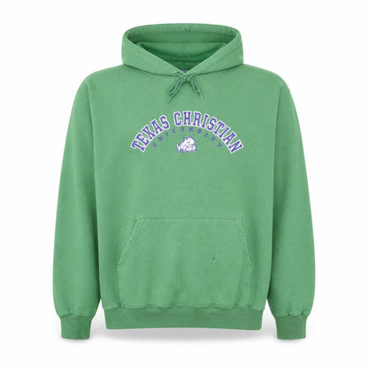 Champion Men's Green Texas Christian University Pullover Hoodie XL