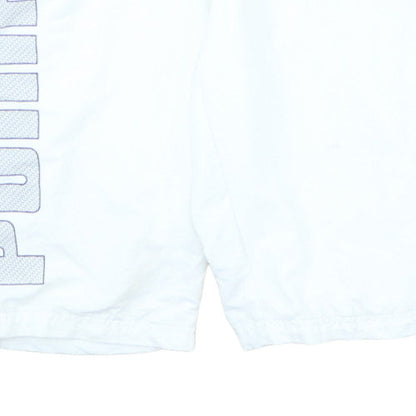 Puma Men’s White Sweat Shorts M Elastic Waist Casual Sportswear