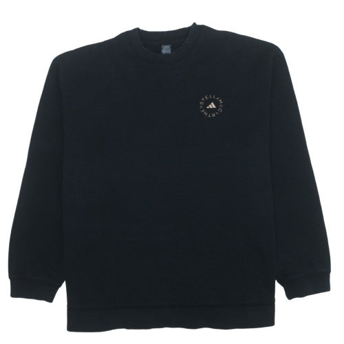 Adidas by Stella McCartney Women's Black Small Crew Neck Sweatshirt