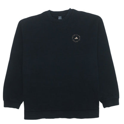 Adidas by Stella McCartney Women's Black Small Crew Neck Sweatshirt