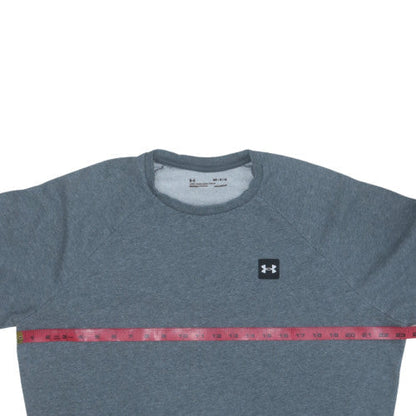 Under Armour Men’s Grey Crew Neck Pullover Sweatshirt M