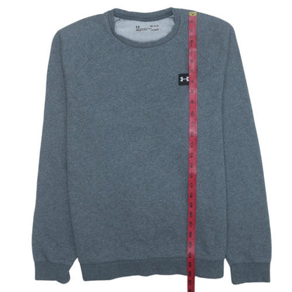 Under Armour Men’s Grey Crew Neck Pullover Sweatshirt M