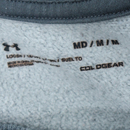 Under Armour Men’s Grey Crew Neck Pullover Sweatshirt M