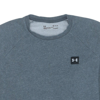 Under Armour Men’s Grey Crew Neck Pullover Sweatshirt M