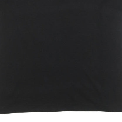 Calvin Klein Men's Black Cotton Polo Shirt XL Regular Fit