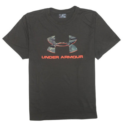 Under Armour Men’s Black 2XL Crew Neck Graphic Sports T-Shirt