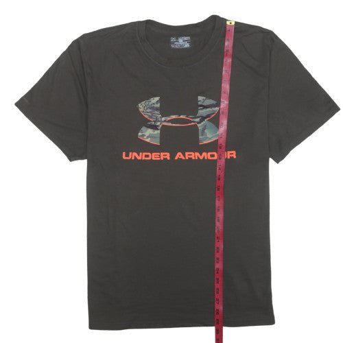 Under Armour Men’s Black 2XL Crew Neck Graphic Sports T-Shirt
