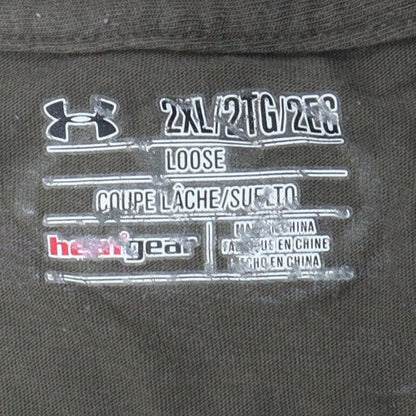 Under Armour Men’s Black 2XL Crew Neck Graphic Sports T-Shirt