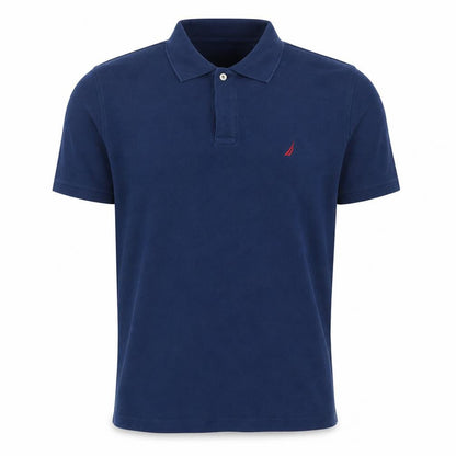 Nautica Men's Blue XL True Deck Cotton Polo Shirt