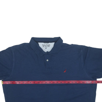 Nautica Men's Blue XL True Deck Cotton Polo Shirt