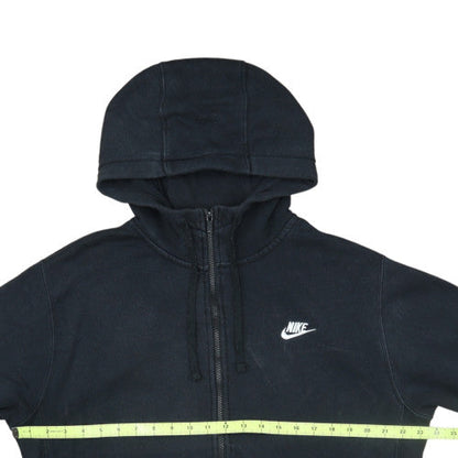 Nike Men's Black Full Zip Hoodie Size M Hooded Sweatshirt