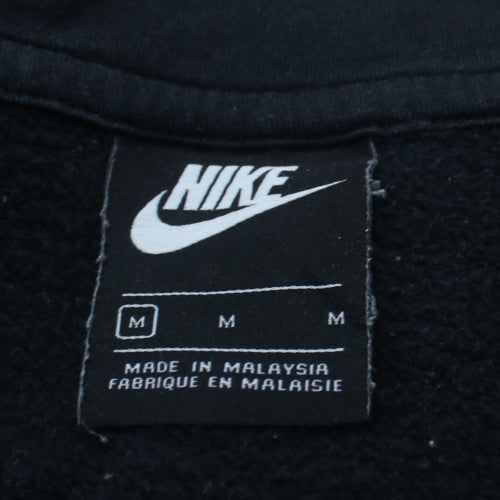 Nike Men's Black Full Zip Hoodie Size M Hooded Sweatshirt