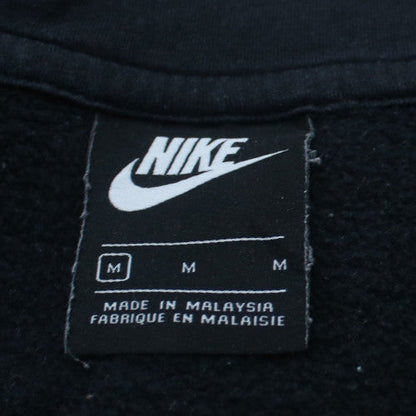 Nike Men's Black Full Zip Hoodie Size M Hooded Sweatshirt