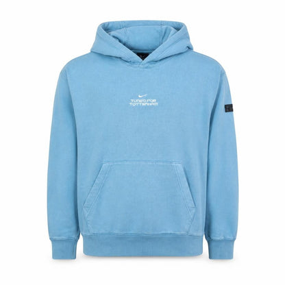 Nike Men Blue Pullover Hoodie Small Tuned for Tottenham Fleece
