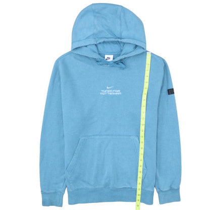 Nike Men Blue Pullover Hoodie Small Tuned for Tottenham Fleece