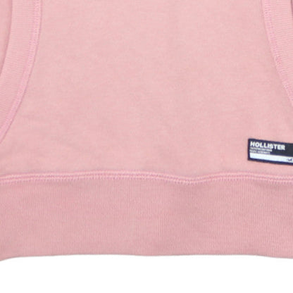 Hollister Women's Pink Pullover Hoodie XS Cotton Blend Casual