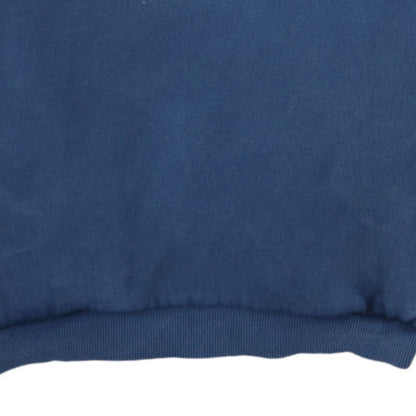 FILA Men's Blue 1/4 Zip Fleece Sweatshirt Size M