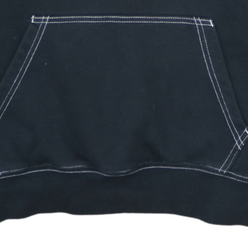 Nike Womens Black Pullover Hoodie Medium Cotton Blend Casual Sweatshirt