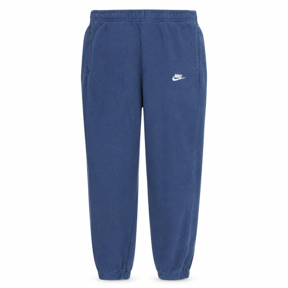 Nike Men Blue Fleece Sweatpants Regular Fit Size M