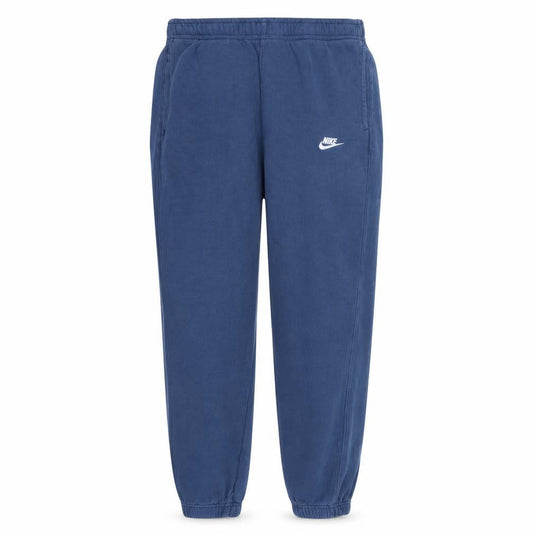 Nike Men Blue Fleece Sweatpants Regular Fit Size M