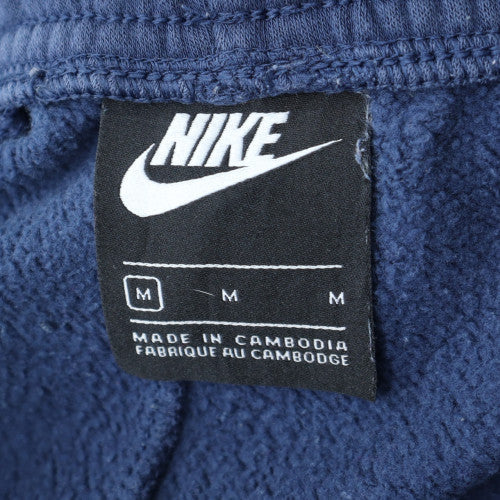 Nike Men Blue Fleece Sweatpants Regular Fit Size M