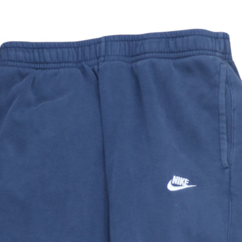 Nike Men Blue Fleece Sweatpants Regular Fit Size M