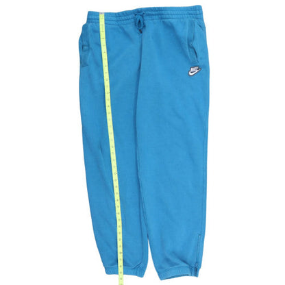 Nike Men's Blue Jogger Sweatpants L Regular Fleece Tapered