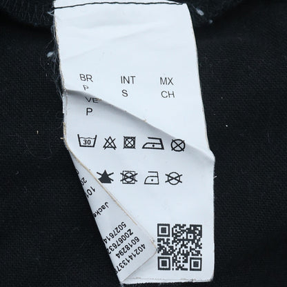 Hugo Boss Men's Black Full Zip Collared Sweatshirt Size S