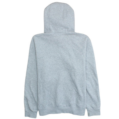 Nike Mens Grey Pullover Hoodie Fleece Regular Fit Size M