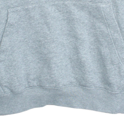 Nike Mens Grey Pullover Hoodie Fleece Regular Fit Size M