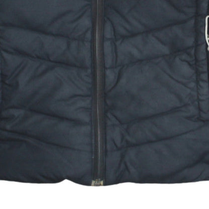 The North Face Womens Black Small Puffer Jacket Quilted Lined Zip