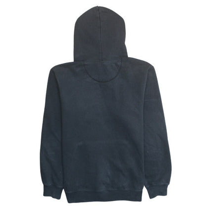 Nike Men's Black Pullover Hoodie M Yellow Logo Classic Sportswear