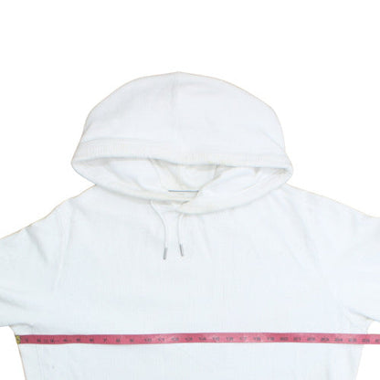 Calvin Klein Jeans Men's White Pullover Hoodie 2XL