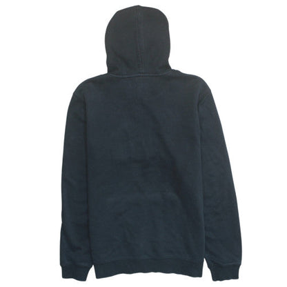 Puma Womens Black Pullover Hoodie M Cotton Blend Logo Hooded Sweatshirt
