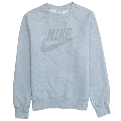 Nike Men's Grey Small Pullover Crew Neck Sweatshirt