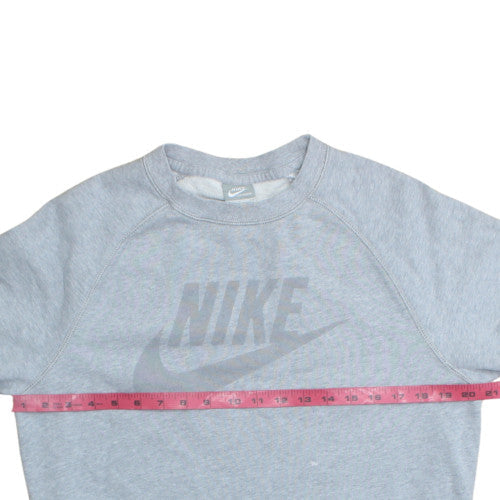 Nike Men's Grey Small Pullover Crew Neck Sweatshirt