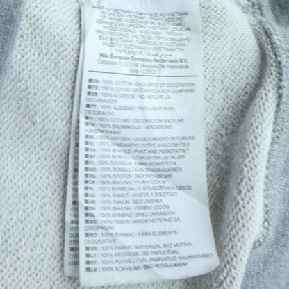 Nike Men's Grey Small Pullover Crew Neck Sweatshirt